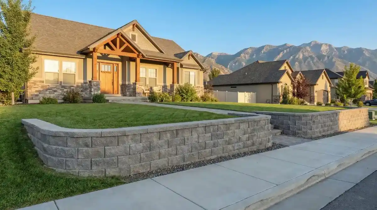 Concrete Block Retaining Walls